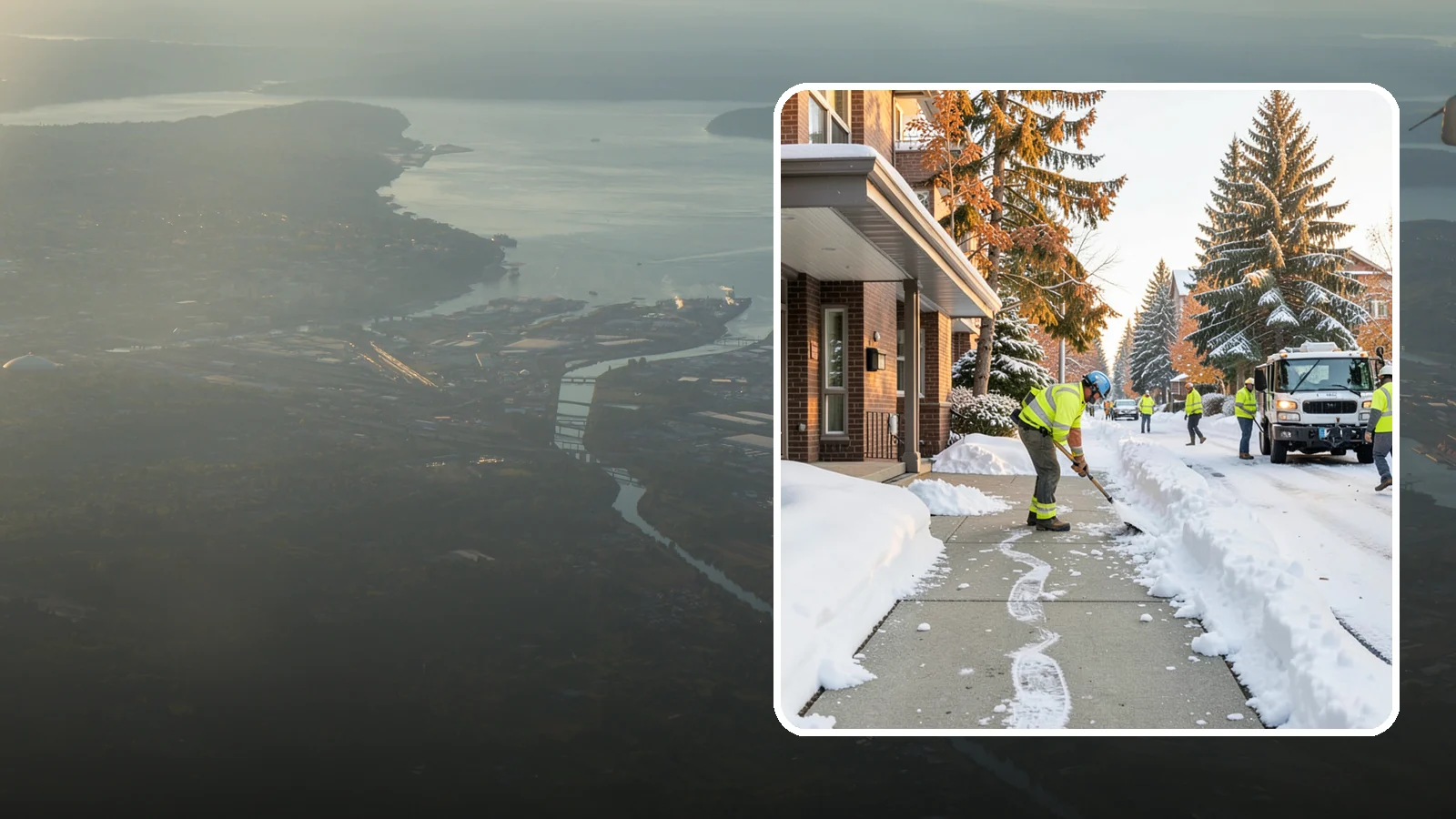 Condominium Sidewalk Clearing in Fife, Pierce County, WA - Common-area walkway clearing for Western Washington condominium associations that keeps shared entries and connector paths safe...