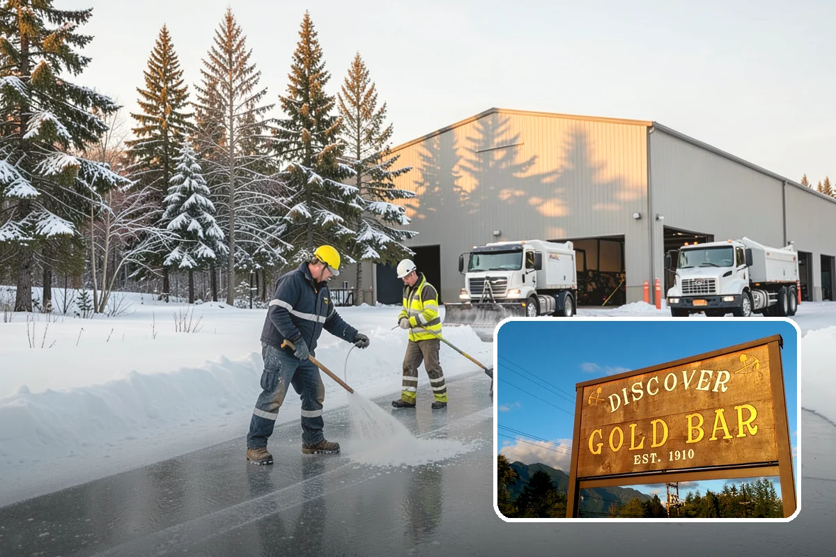 Condominium Sidewalk Clearing in Gold Bar, Snohomish County, WA - Fulfills the board's common-area maintenance obligation cleanly
