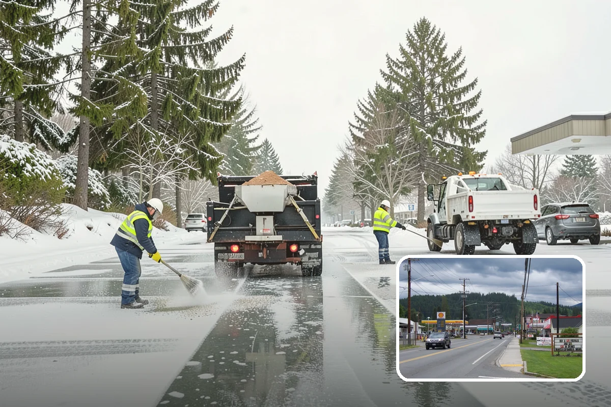 Condominium Sidewalk Clearing in Granite Falls, Snohomish County, WA - Fulfills the board's common-area maintenance obligation cleanly