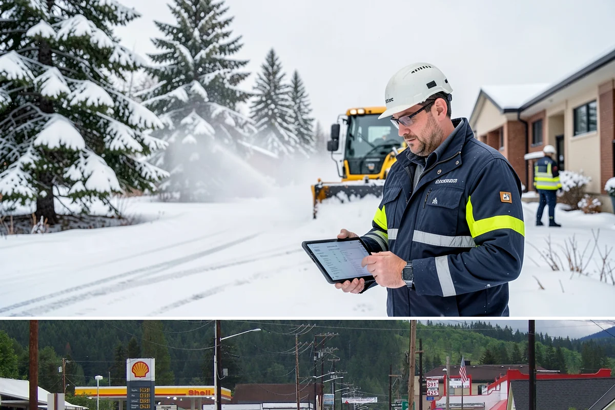 Condominium Sidewalk Clearing in Granite Falls, Snohomish County, WA - Condo associations see the greatest need from late fall through February, when freezing rain and refreeze cycles glaze shared...