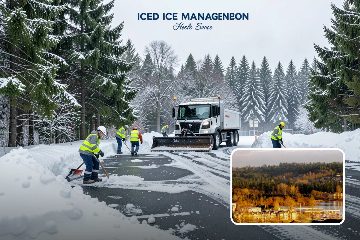 Condominium Sidewalk Clearing in Kenmore, King County, WA - Fulfills the board's common-area maintenance obligation cleanly
