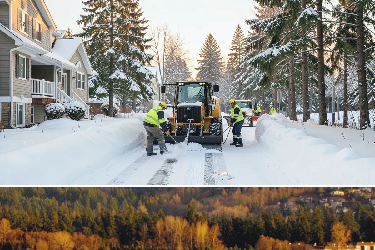 Condominium Sidewalk Clearing in Kenmore, King County, WA - Condo associations see the greatest need from late fall through February, when freezing rain and refreeze cycles glaze shared...