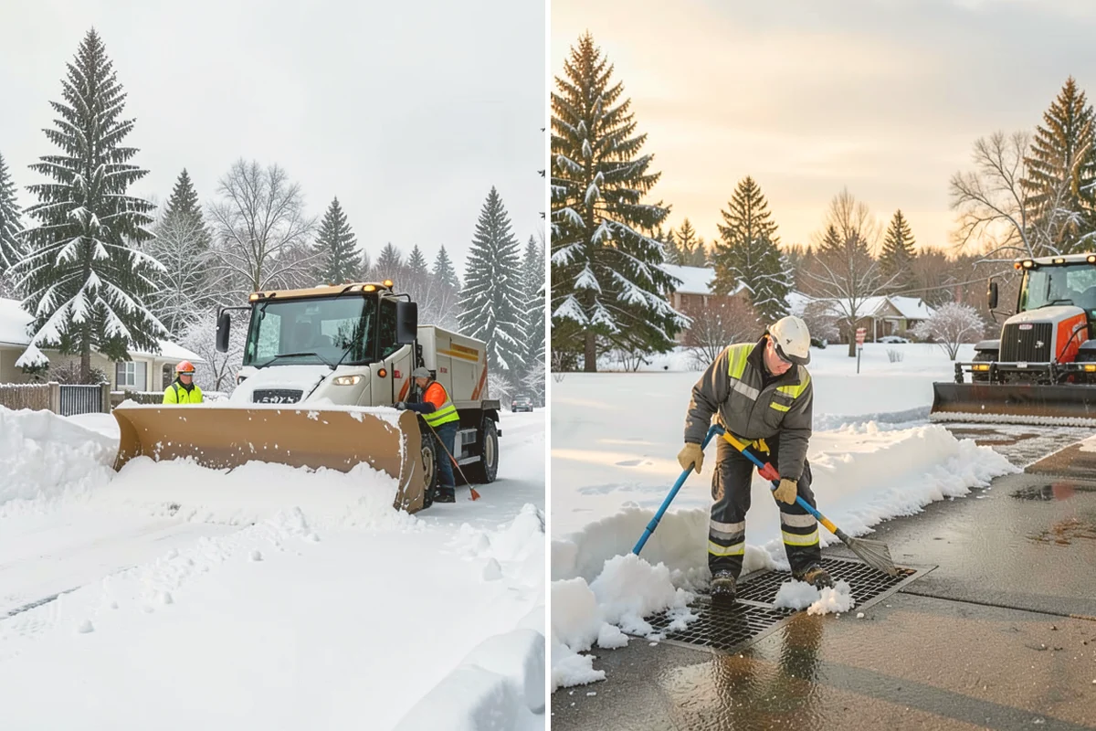 Condominium Sidewalk Clearing in Kirkland, King County, WA - Review association maps to identify all common-element walkways
