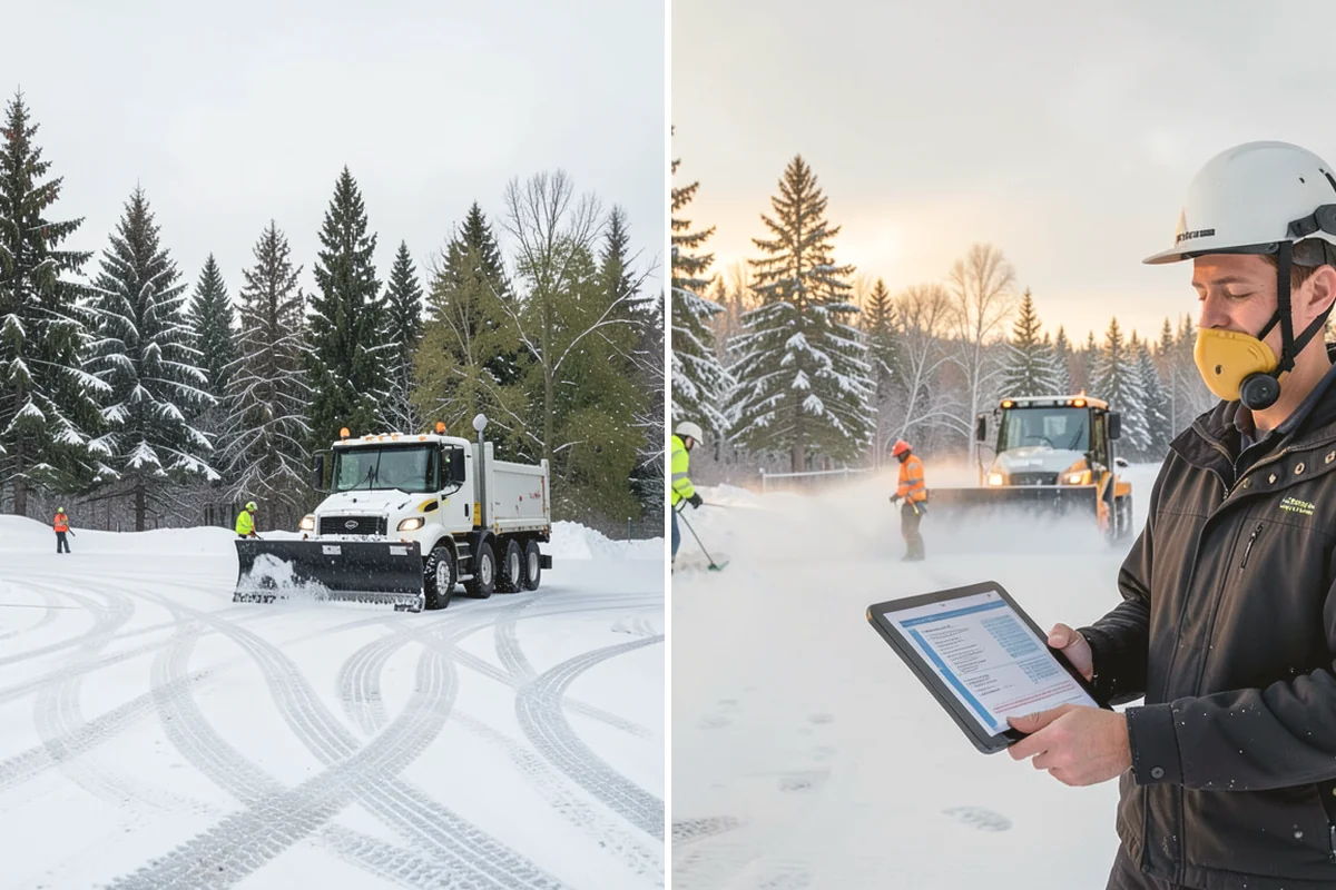 Condominium Sidewalk Clearing in La Conner, Skagit County, WA - Review association maps to identify all common-element walkways