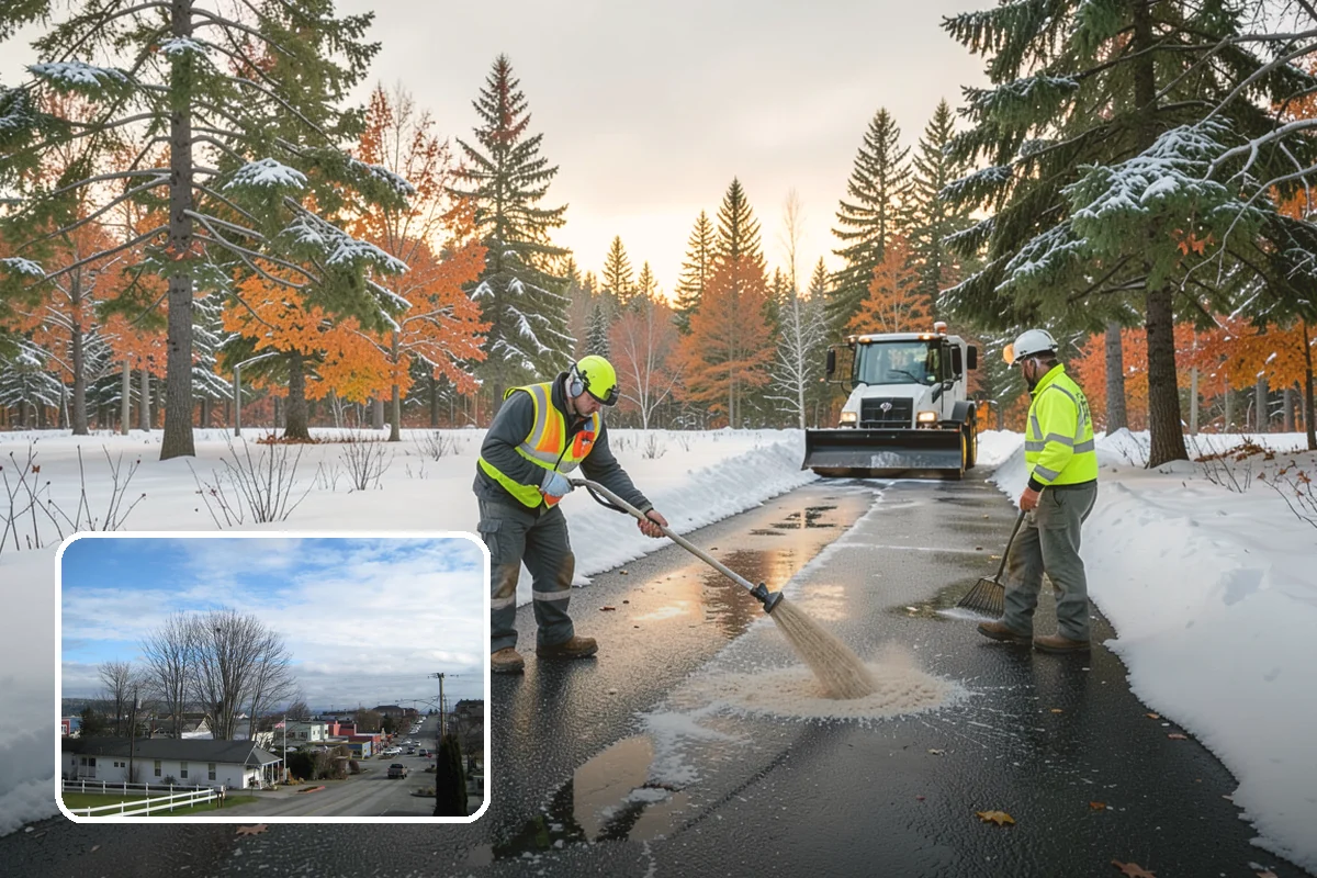 Condominium Sidewalk Clearing in Langley, Island County, WA - Fulfills the board's common-area maintenance obligation cleanly