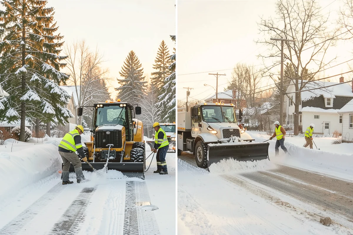 Condominium Sidewalk Clearing in Milton, King County, WA - Review association maps to identify all common-element walkways