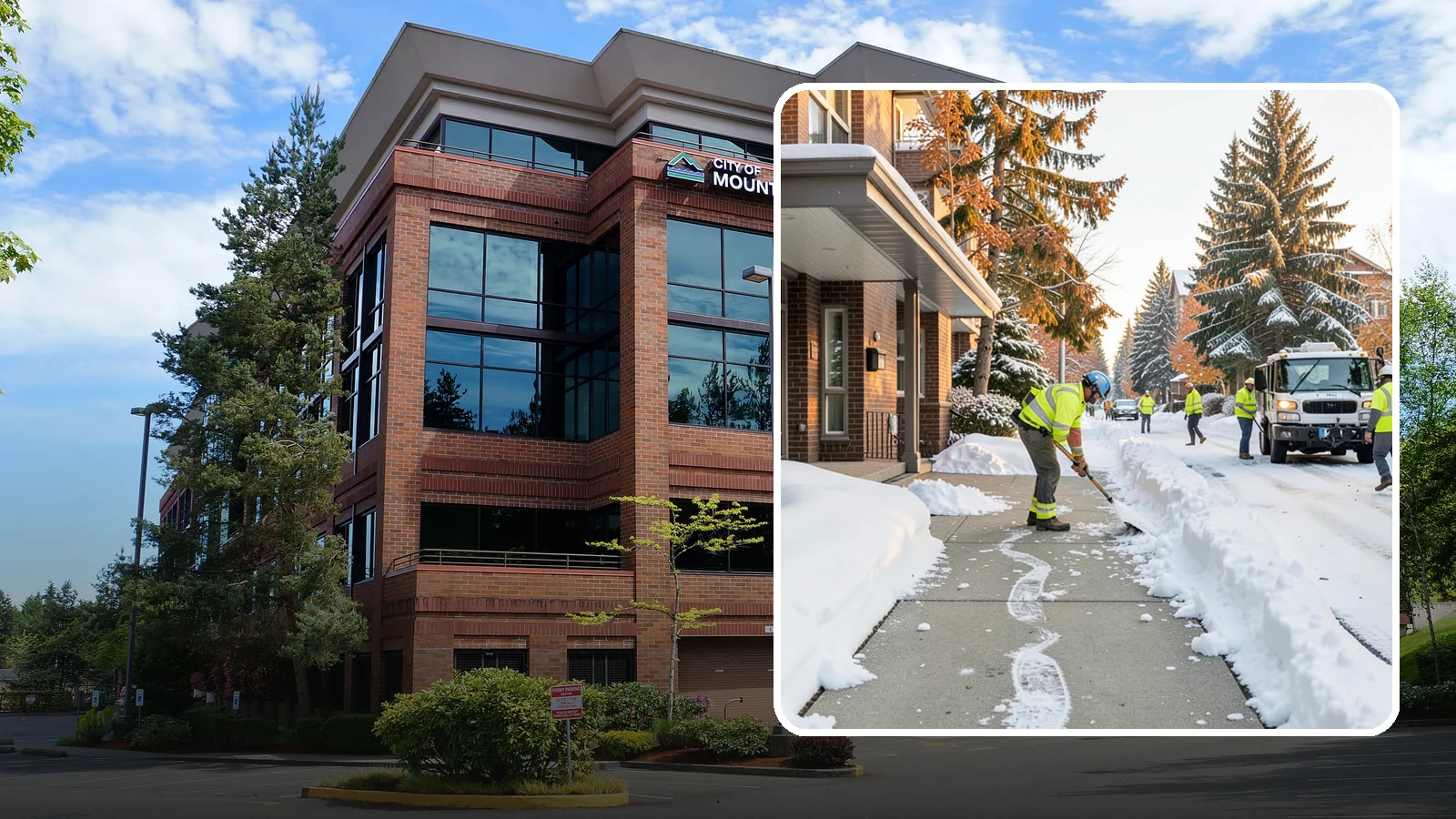 Condominium Sidewalk Clearing in Mountlake Terrace, Snohomish County, WA - Common-area walkway clearing for Western Washington condominium associations that keeps shared entries and connector paths safe...