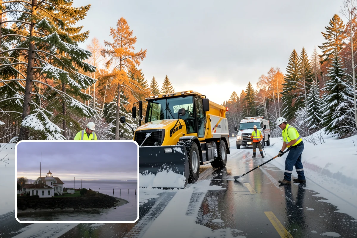Condominium Sidewalk Clearing in Mukilteo, Snohomish County, WA - Fulfills the board's common-area maintenance obligation cleanly