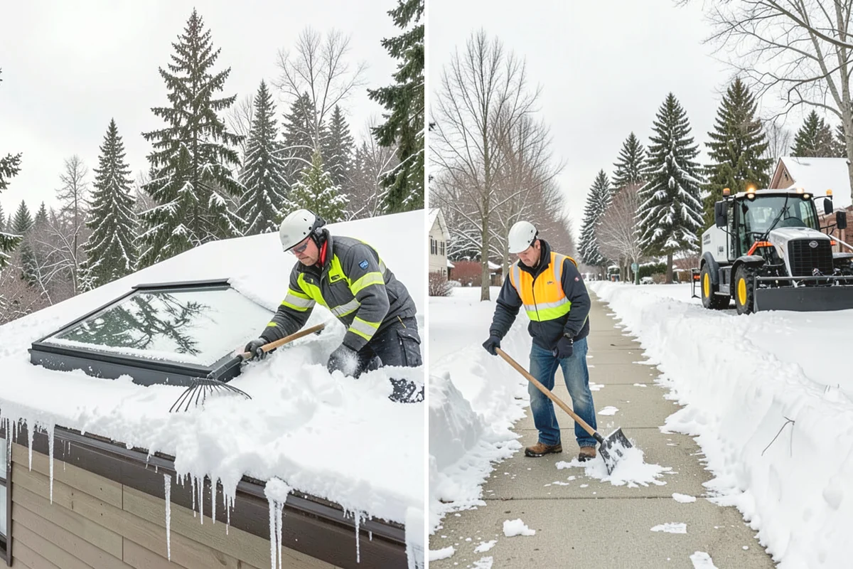 Condominium Sidewalk Clearing in Mukilteo, Snohomish County, WA - Review association maps to identify all common-element walkways
