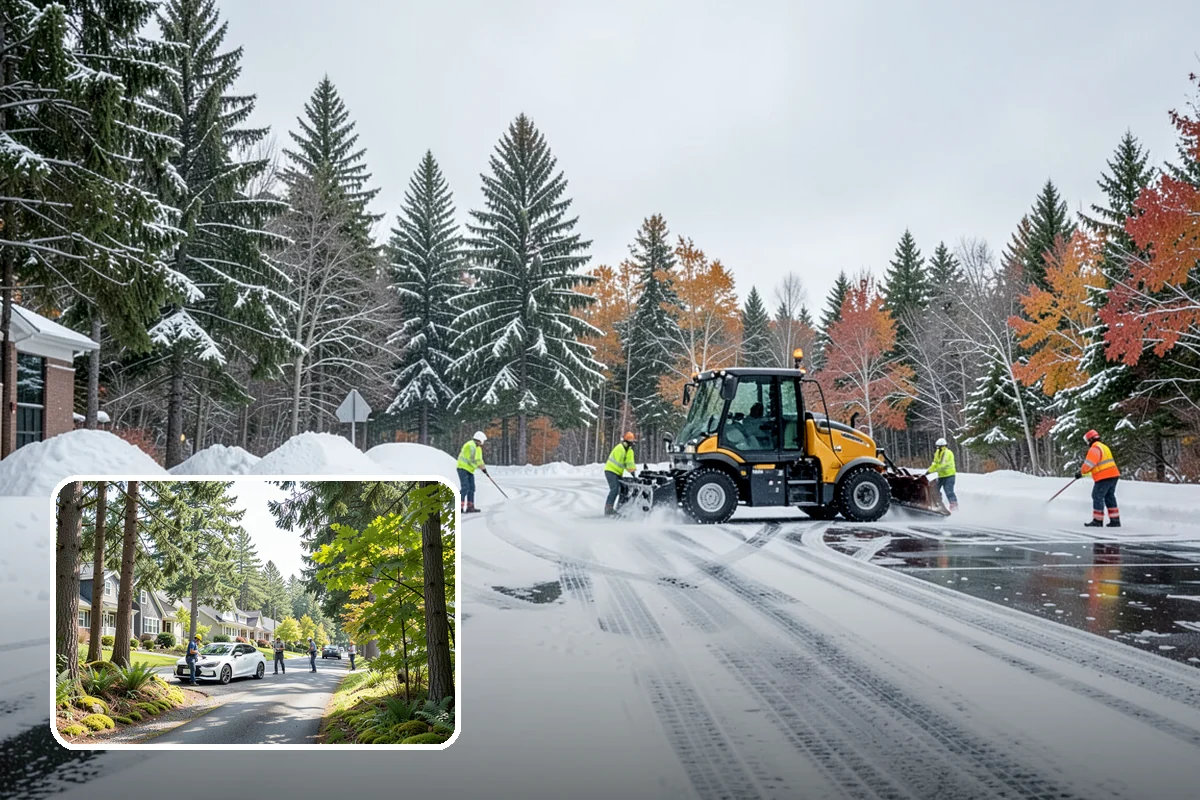 Condominium Sidewalk Clearing in Normandy Park, King County, WA - Fulfills the board's common-area maintenance obligation cleanly