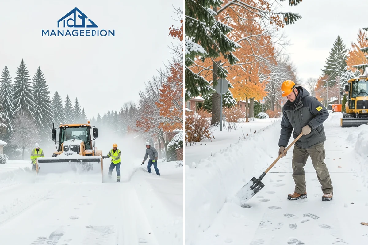 Condominium Sidewalk Clearing in Oak Harbor, Island County, WA - Review association maps to identify all common-element walkways
