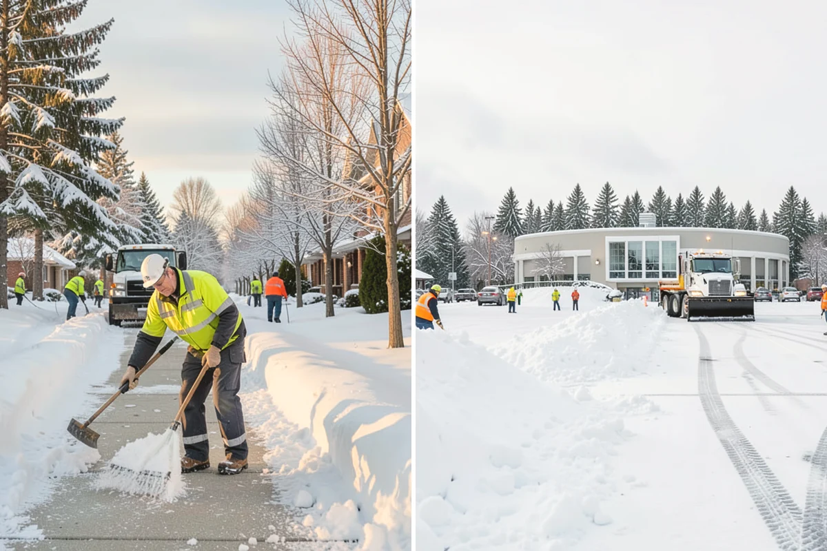 Condominium Sidewalk Clearing in Ruston, Pierce County, WA - Review association maps to identify all common-element walkways