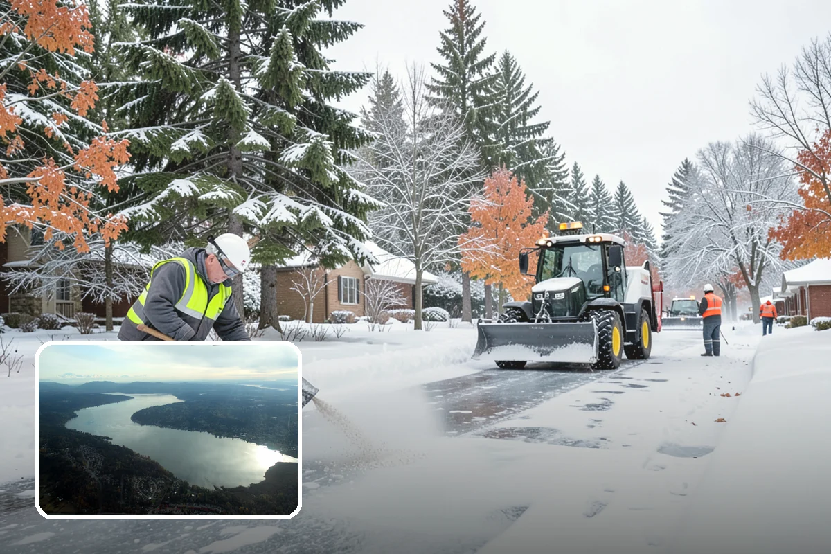 Condominium Sidewalk Clearing in Sammamish, King County, WA - Fulfills the board's common-area maintenance obligation cleanly