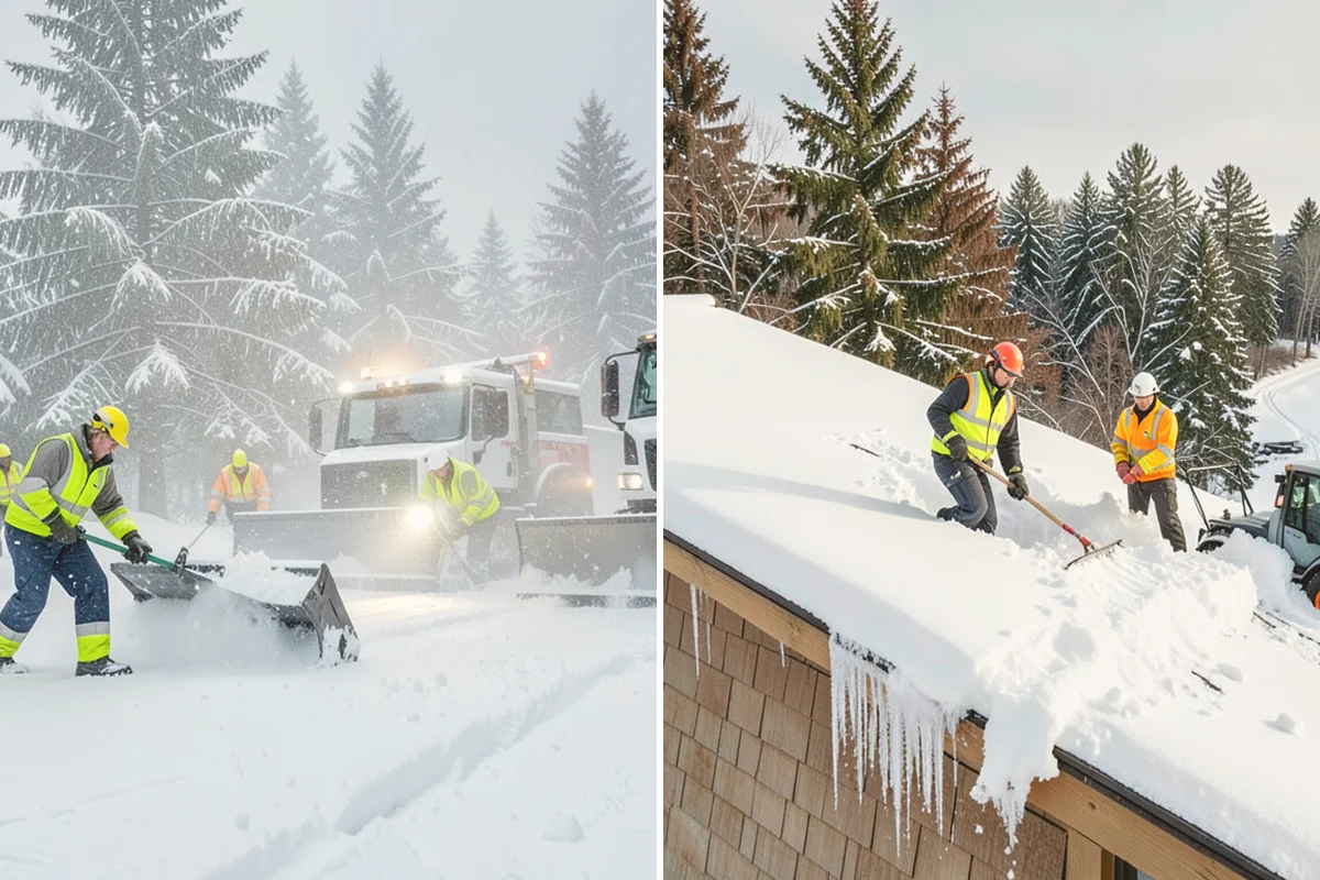 Condominium Sidewalk Clearing in Sammamish, King County, WA - Review association maps to identify all common-element walkways