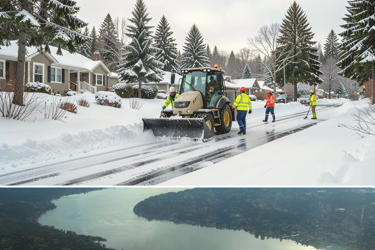 Condominium Sidewalk Clearing in Sammamish, King County, WA - Condo associations see the greatest need from late fall through February, when freezing rain and refreeze cycles glaze shared...
