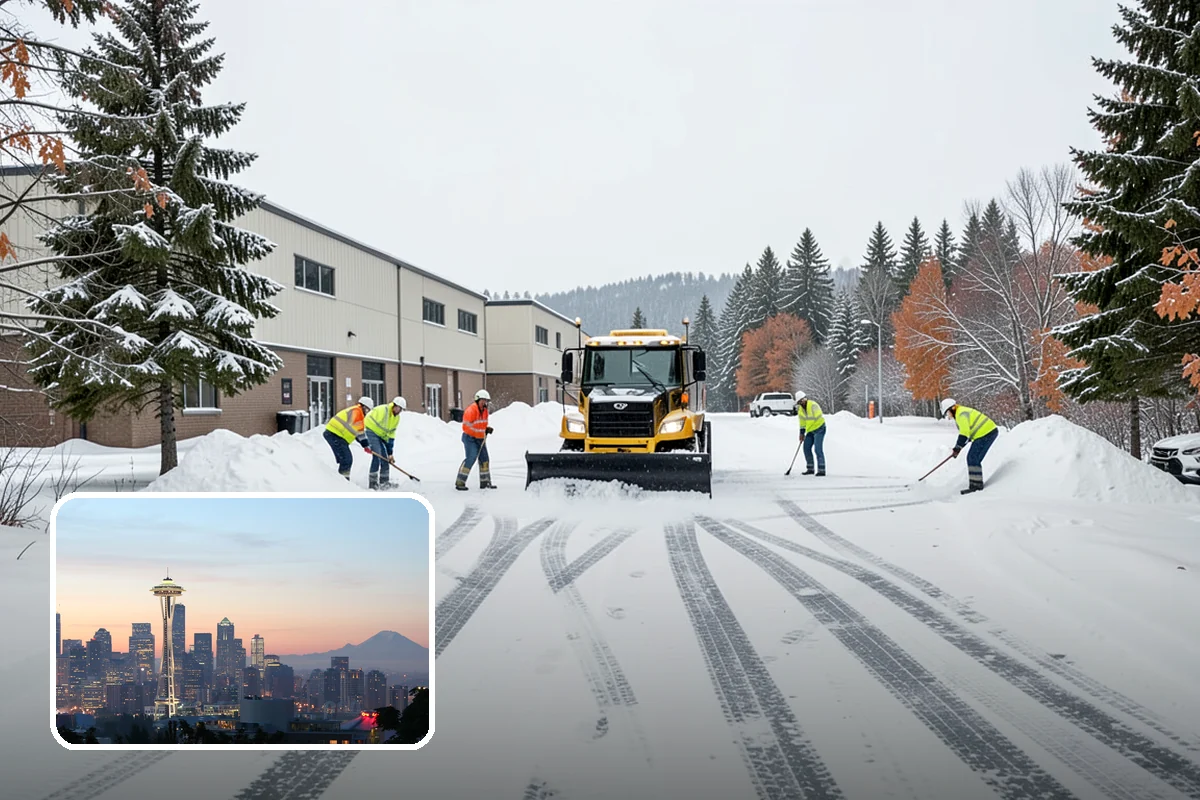 Condominium Sidewalk Clearing in Seattle, King County, WA - Fulfills the board's common-area maintenance obligation cleanly
