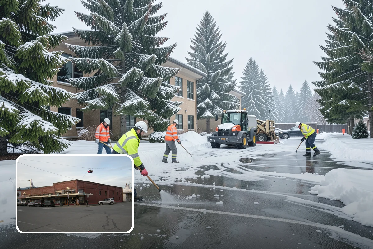 Condominium Sidewalk Clearing in Sedro-Woolley, Skagit County, WA - Fulfills the board's common-area maintenance obligation cleanly