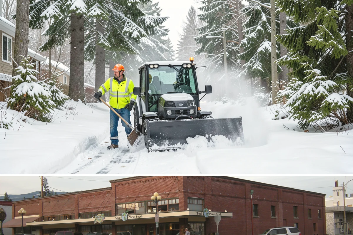 Condominium Sidewalk Clearing in Sedro-Woolley, Skagit County, WA - Condo associations see the greatest need from late fall through February, when freezing rain and refreeze cycles glaze shared...