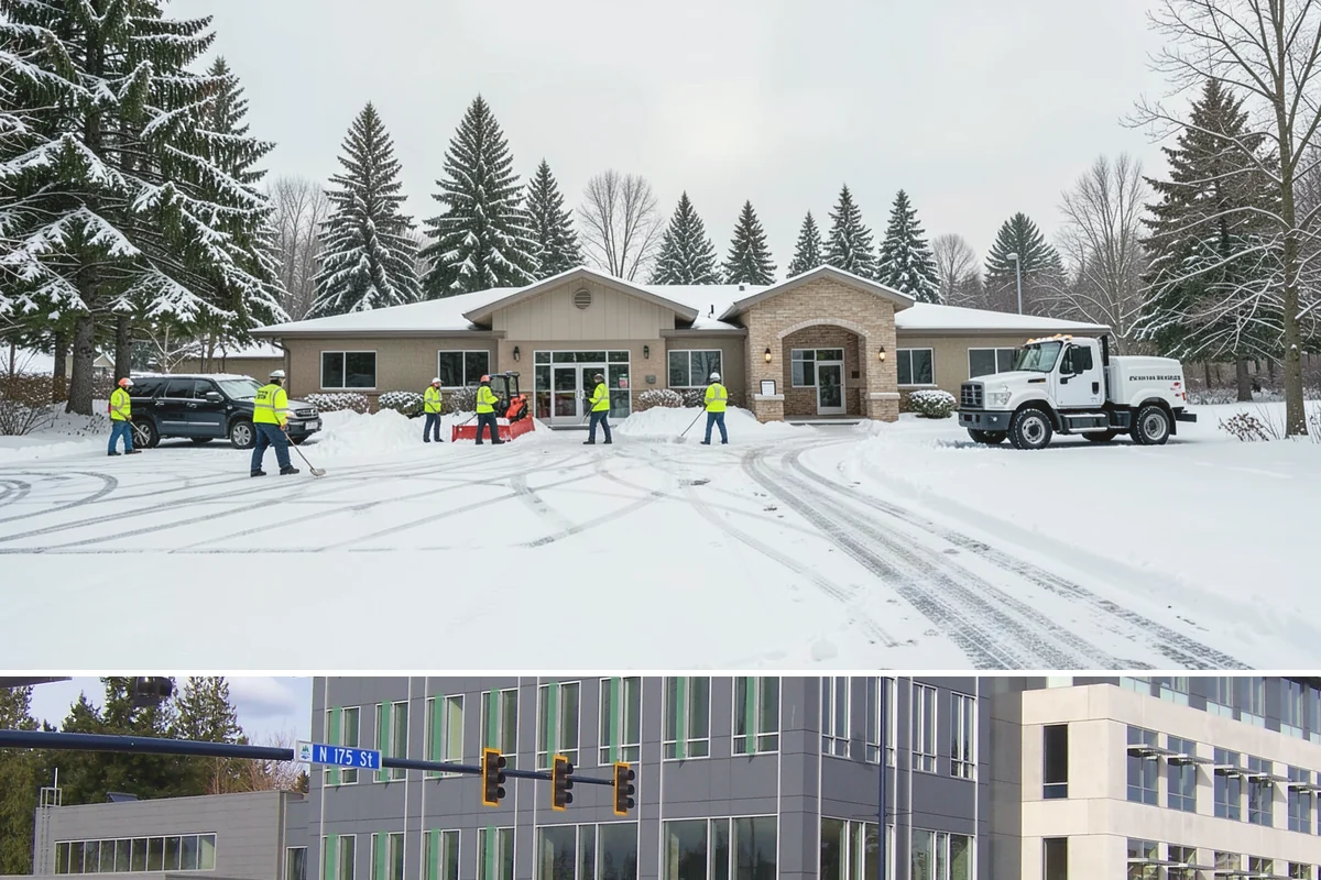 Condominium Sidewalk Clearing in Shoreline, King County, WA - Condo associations see the greatest need from late fall through February, when freezing rain and refreeze cycles glaze shared...