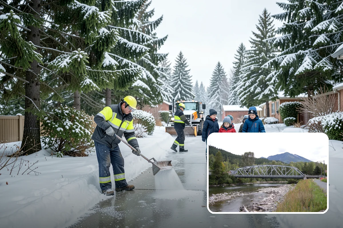Condominium Sidewalk Clearing in Skykomish, King County, WA - Fulfills the board's common-area maintenance obligation cleanly