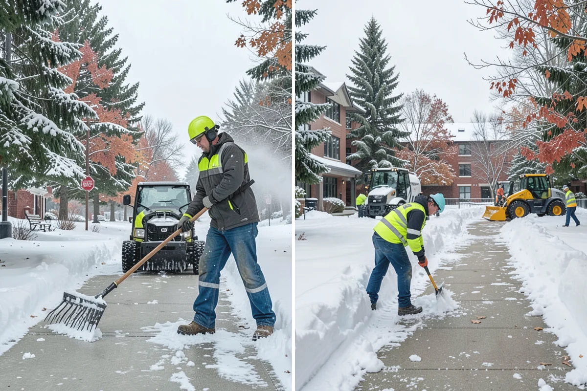 Condominium Sidewalk Clearing in Skykomish, King County, WA - Review association maps to identify all common-element walkways