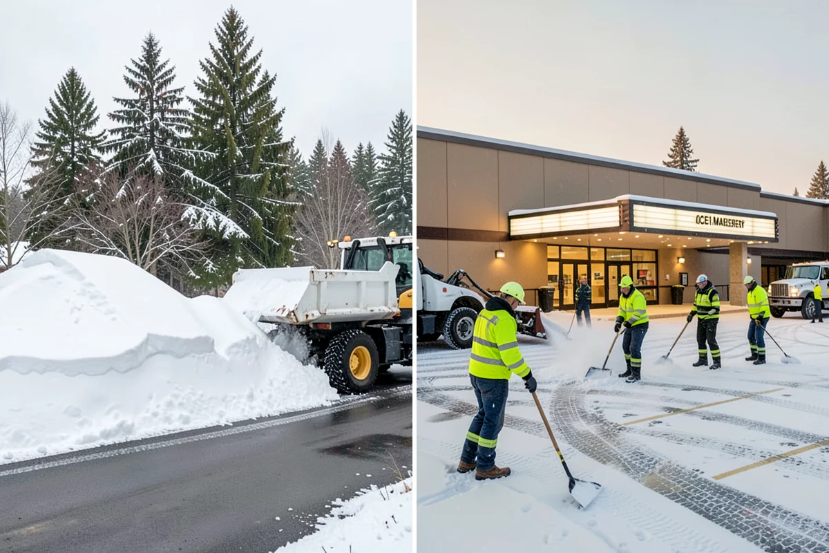 Condominium Sidewalk Clearing in Snoqualmie, King County, WA - Review association maps to identify all common-element walkways