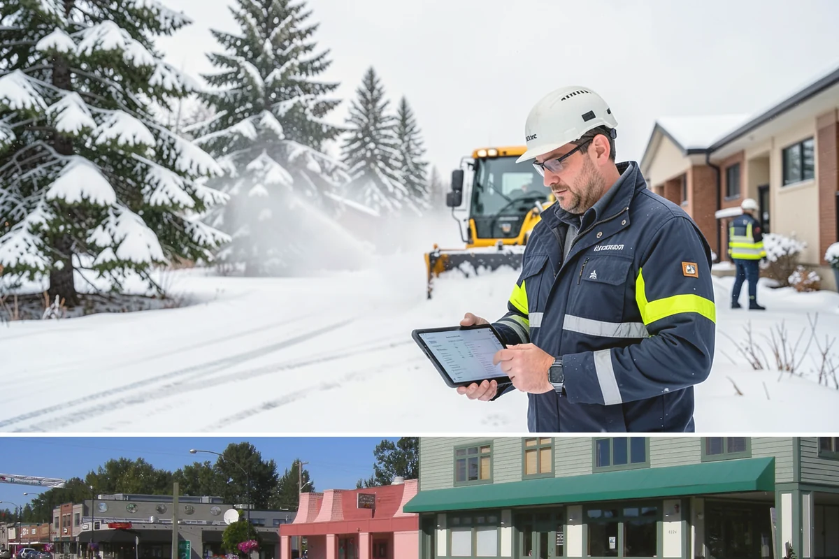 Condominium Sidewalk Clearing in Snoqualmie, King County, WA - Condo associations see the greatest need from late fall through February, when freezing rain and refreeze cycles glaze shared...