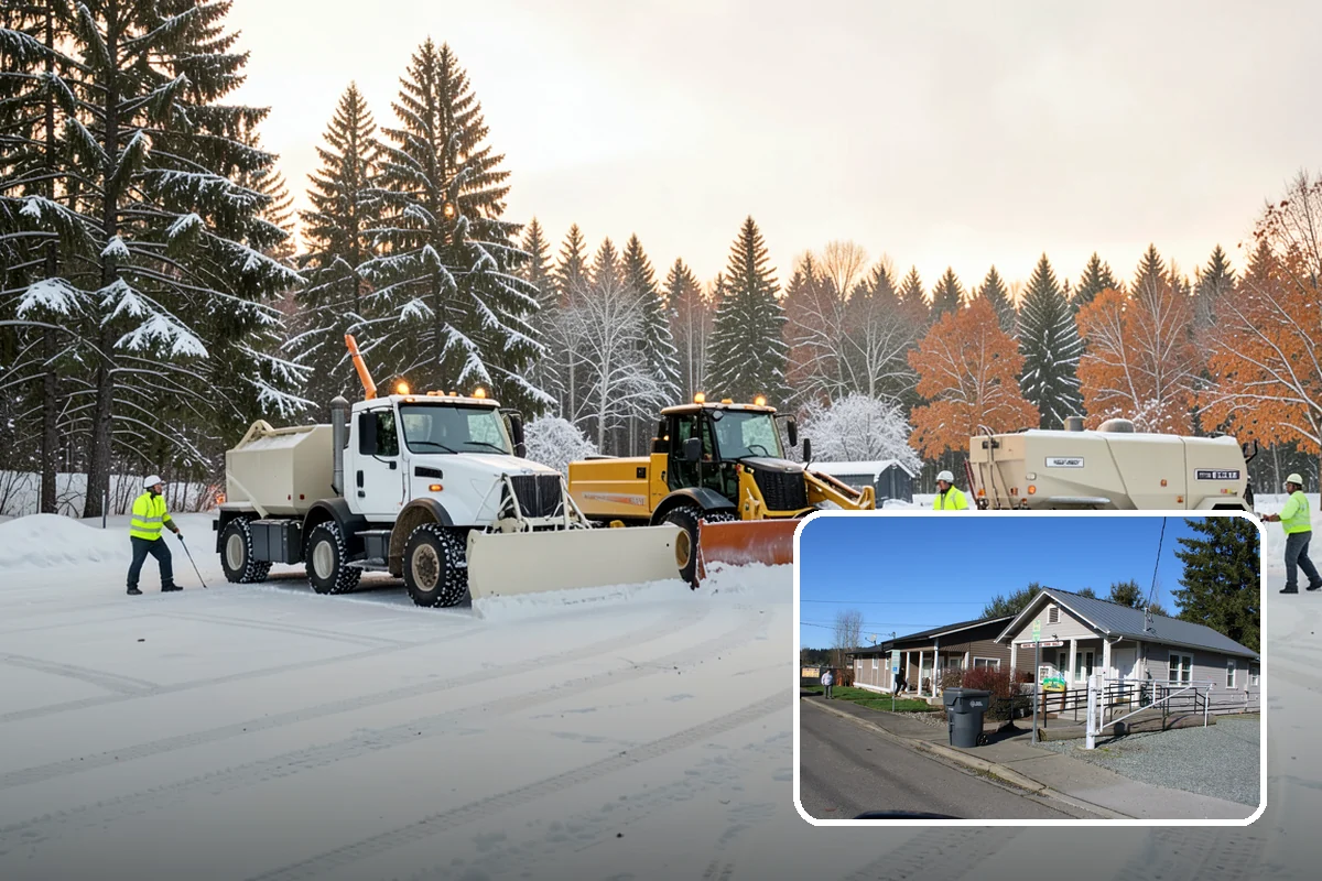 Condominium Sidewalk Clearing in South Prairie, Pierce County, WA - Fulfills the board's common-area maintenance obligation cleanly