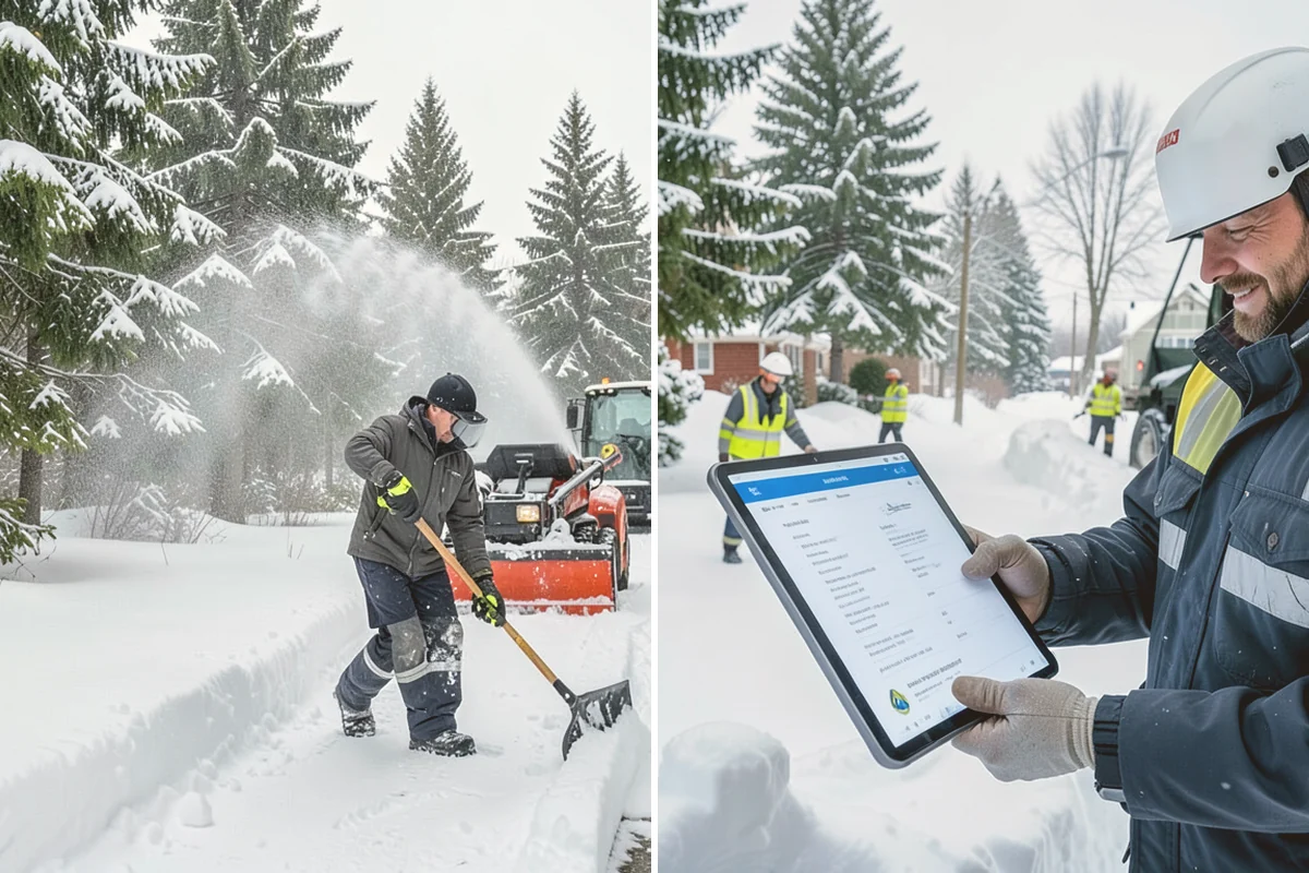 Condominium Sidewalk Clearing in Stanwood, Snohomish County, WA - Review association maps to identify all common-element walkways