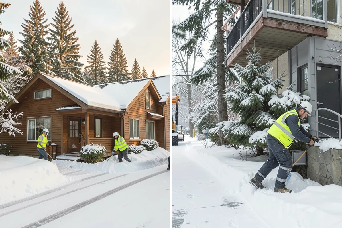 Condominium Sidewalk Clearing in University Place, Pierce County, WA - Review association maps to identify all common-element walkways