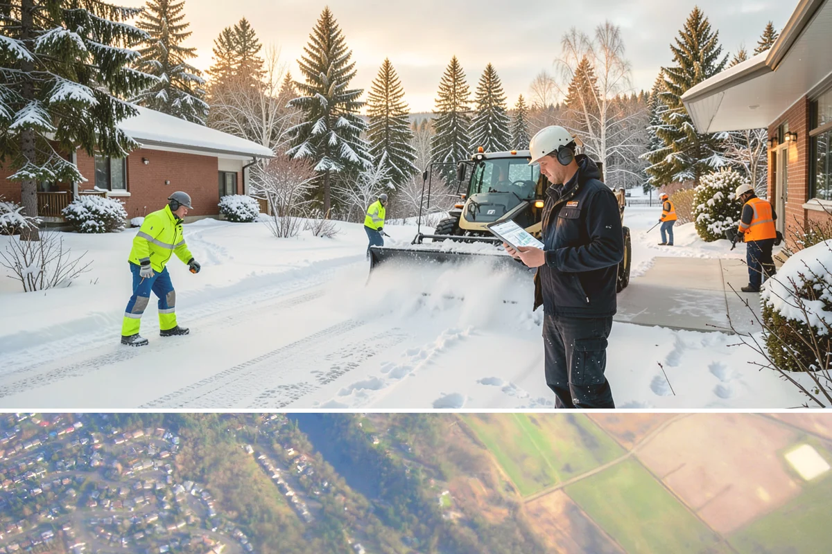 Condominium Snow Plowing in Algona, King County, WA - Get on the schedule in autumn so your association is covered before the first freeze locks the courtyards in ice.