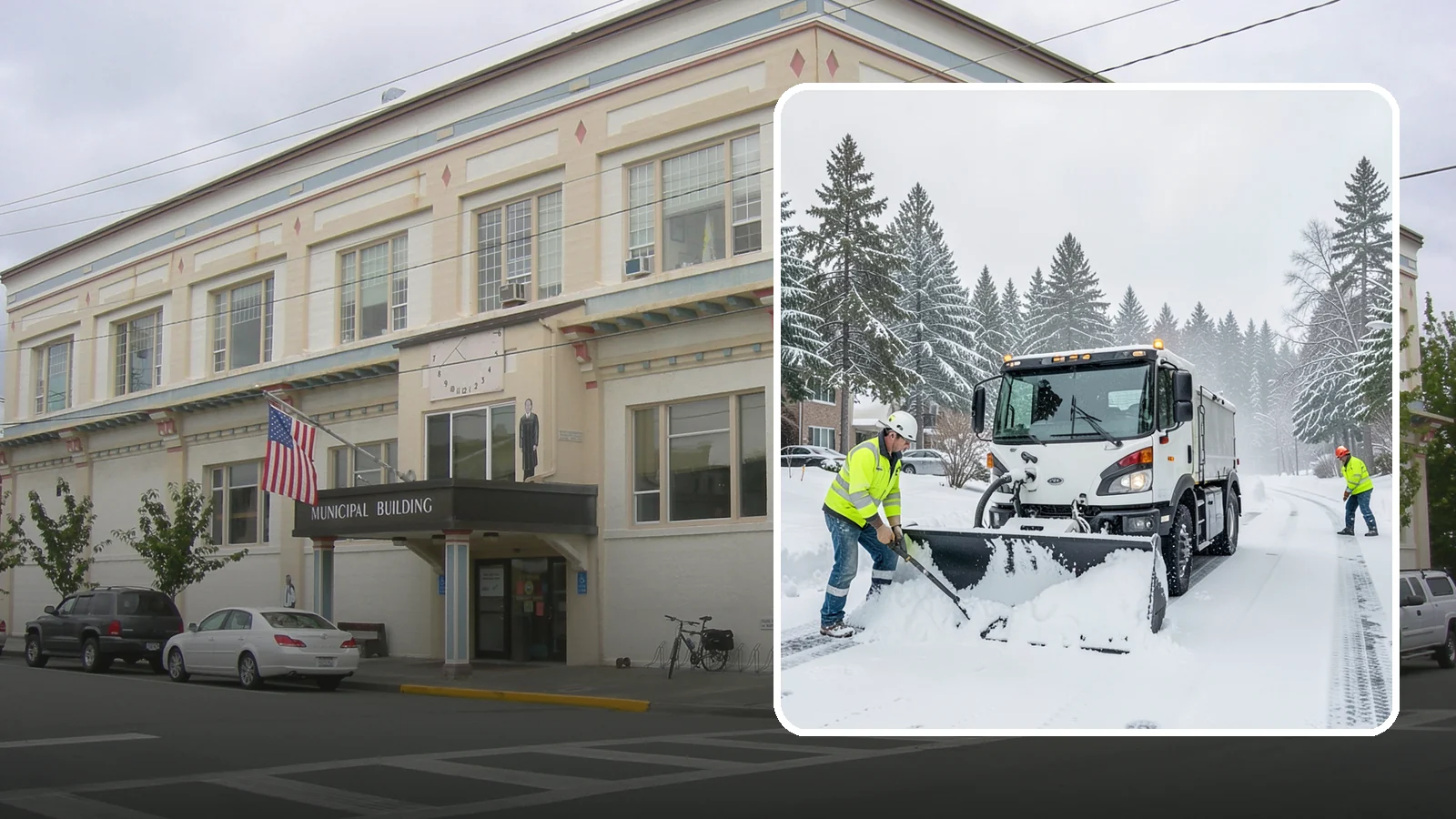 Condominium Snow Plowing in Anacortes, Skagit County, WA - We plow condominium drive lanes, deeded parking, and entry courts so owners and their guests keep safe footing during a snow...