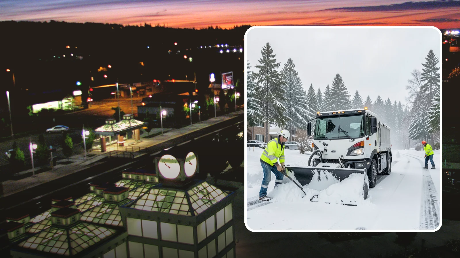 Condominium Snow Plowing in Auburn, King County, WA - We plow condominium drive lanes, deeded parking, and entry courts so owners and their guests keep safe footing during a snow...
