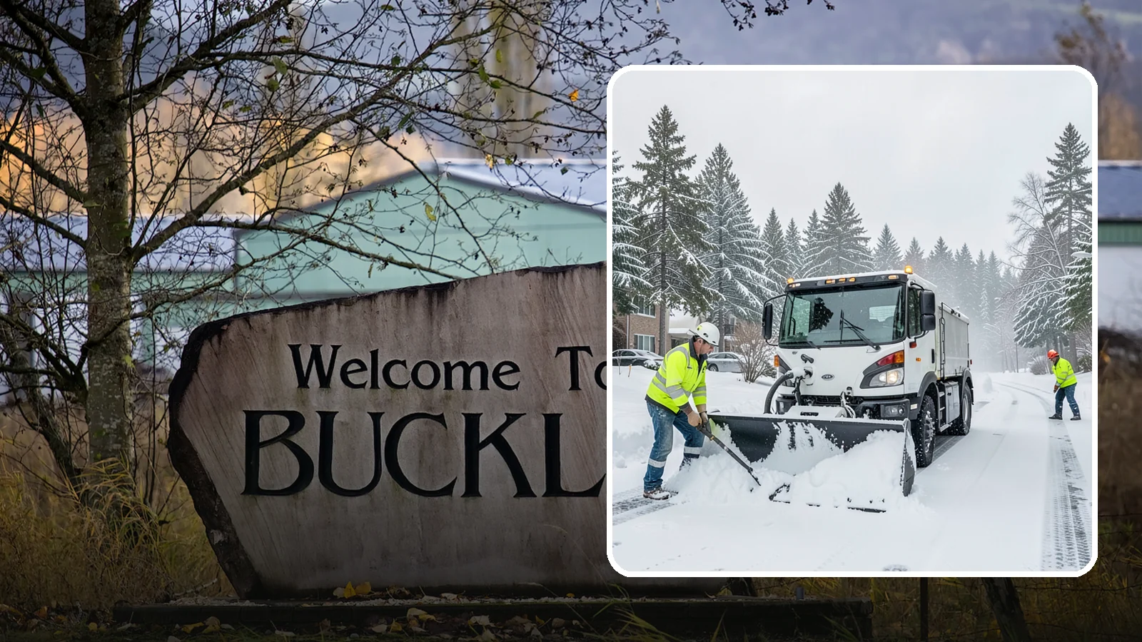 Condominium Snow Plowing in Buckley, Pierce County, WA - We plow condominium drive lanes, deeded parking, and entry courts so owners and their guests keep safe footing during a snow...