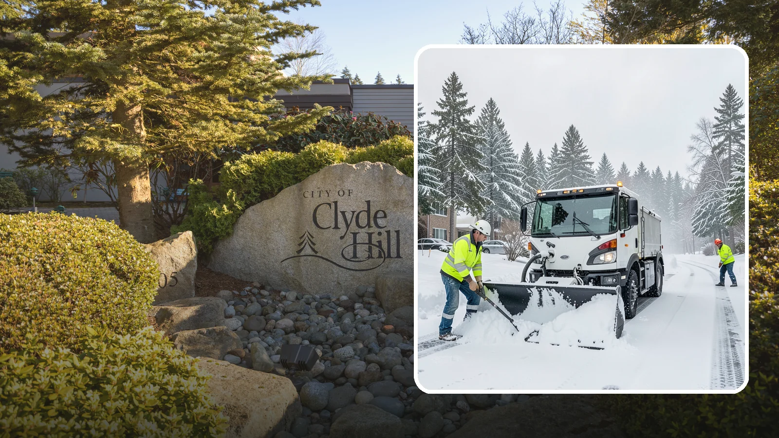 Condominium Snow Plowing in Clyde Hill, King County, WA - We plow condominium drive lanes, deeded parking, and entry courts so owners and their guests keep safe footing during a snow...