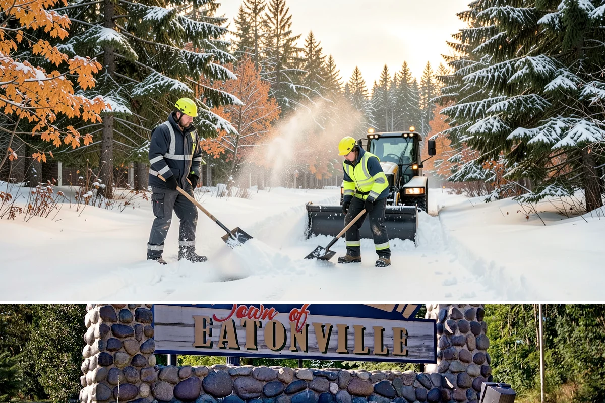 Condominium Snow Plowing in Eatonville, Pierce County, WA - Get on the schedule in autumn so your association is covered before the first freeze locks the courtyards in ice.