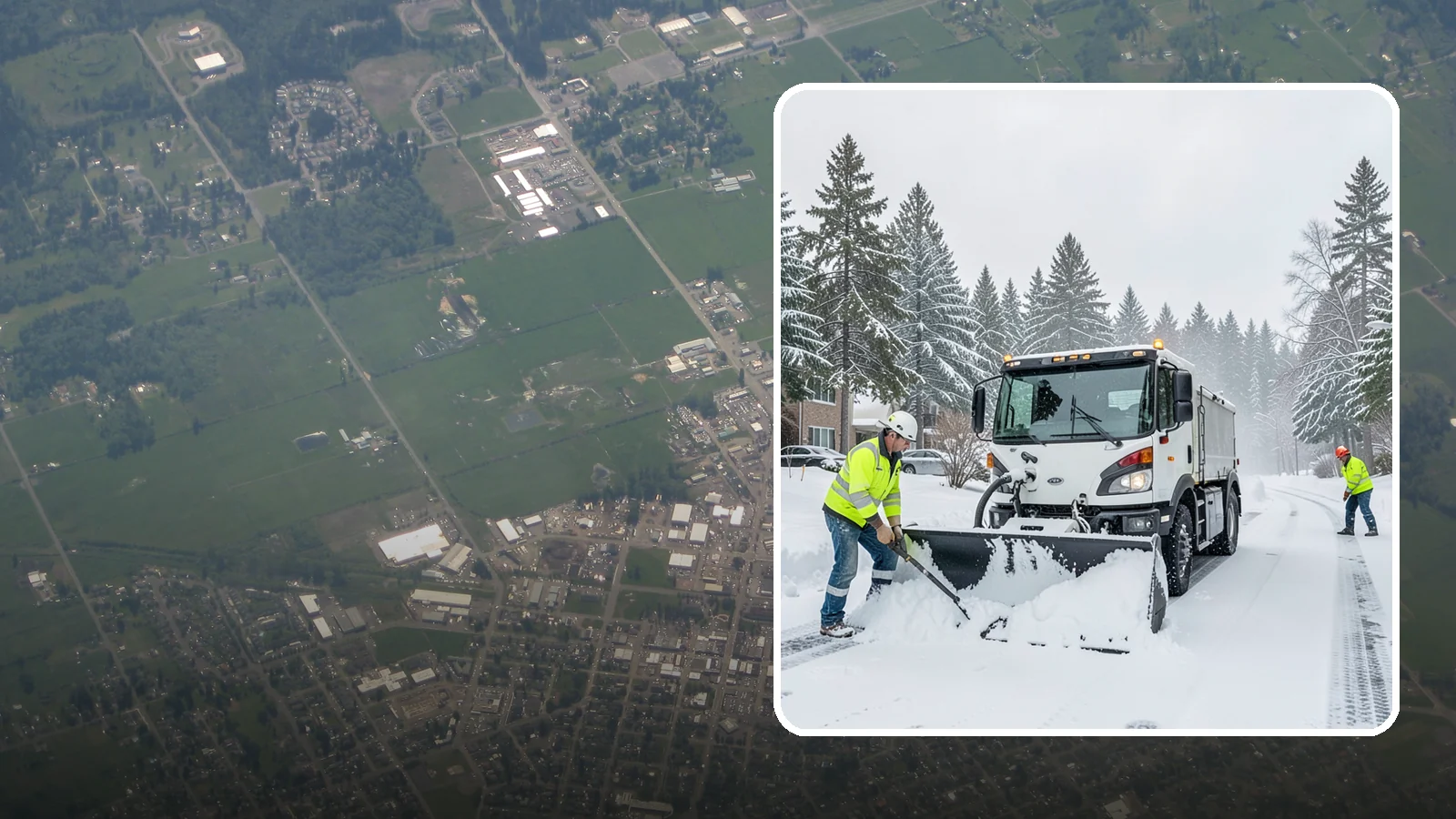 Condominium Snow Plowing in Enumclaw, King County, WA - We plow condominium drive lanes, deeded parking, and entry courts so owners and their guests keep safe footing during a snow...