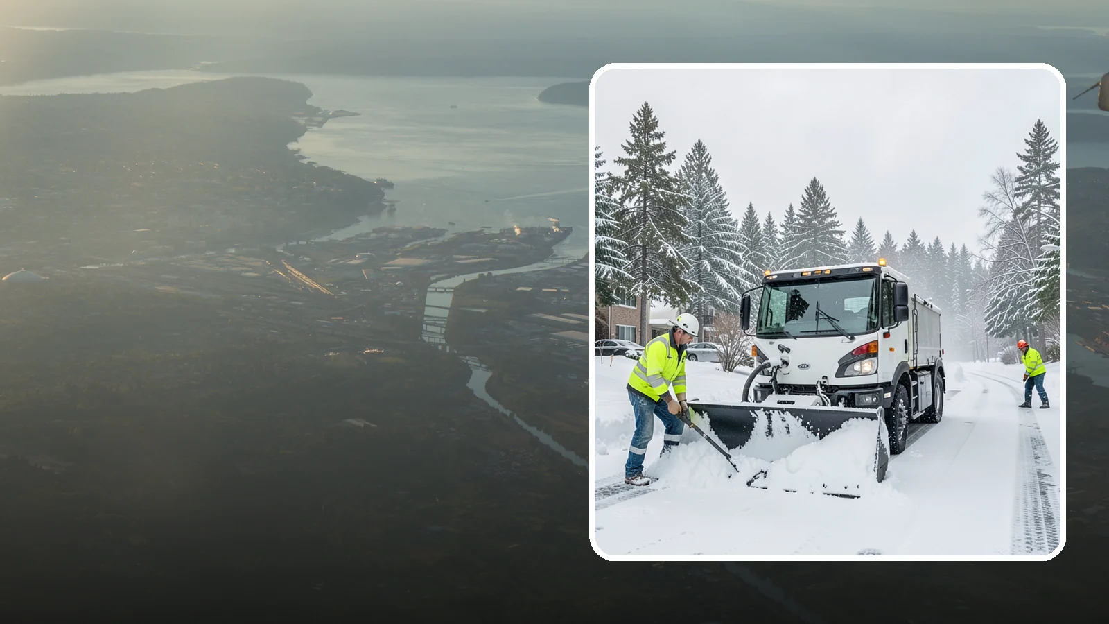 Condominium Snow Plowing in Fife, Pierce County, WA - We plow condominium drive lanes, deeded parking, and entry courts so owners and their guests keep safe footing during a snow...