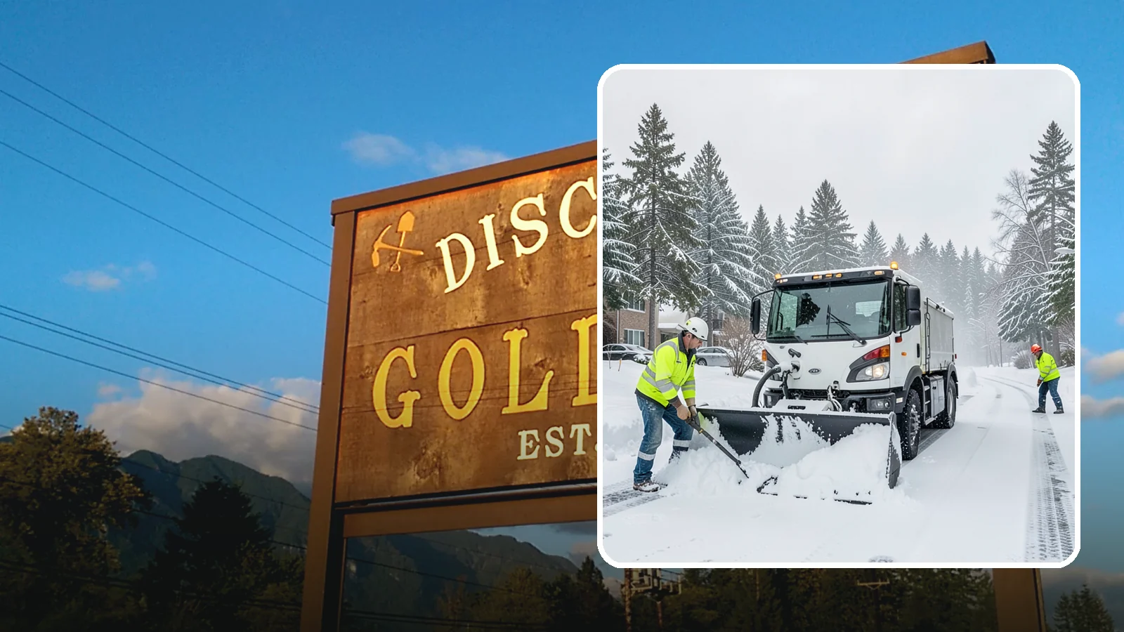 Condominium Snow Plowing in Gold Bar, Snohomish County, WA - We plow condominium drive lanes, deeded parking, and entry courts so owners and their guests keep safe footing during a snow...