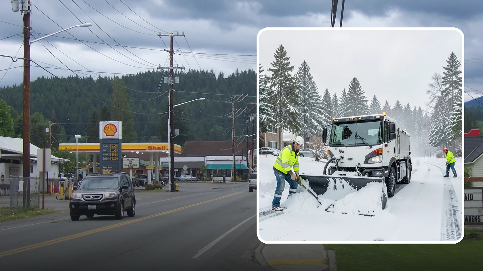 Condominium Snow Plowing in Granite Falls, Snohomish County, WA - We plow condominium drive lanes, deeded parking, and entry courts so owners and their guests keep safe footing during a snow...