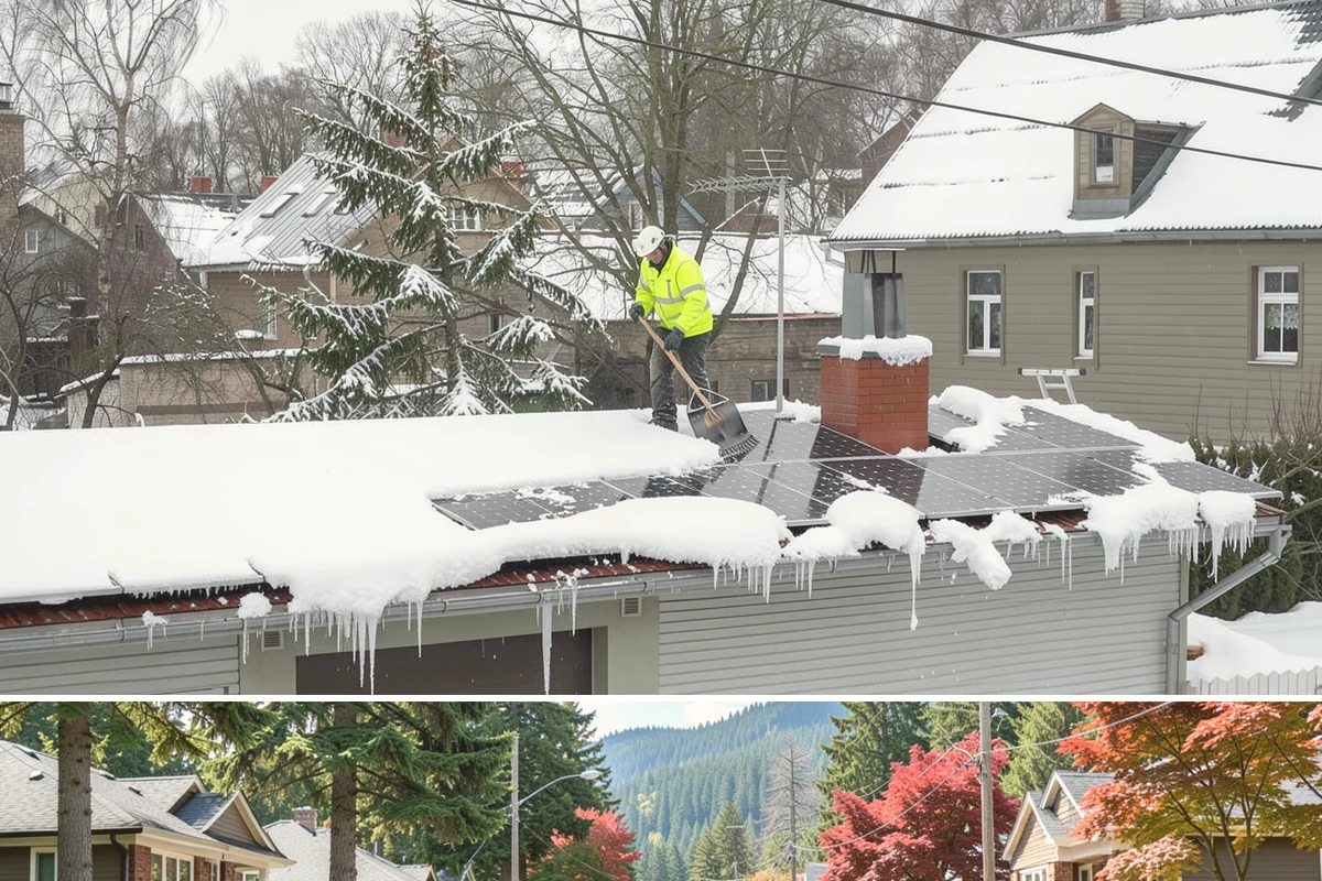 Condominium Snow Plowing in Hunts Point, King County, WA - Get on the schedule in autumn so your association is covered before the first freeze locks the courtyards in ice.
