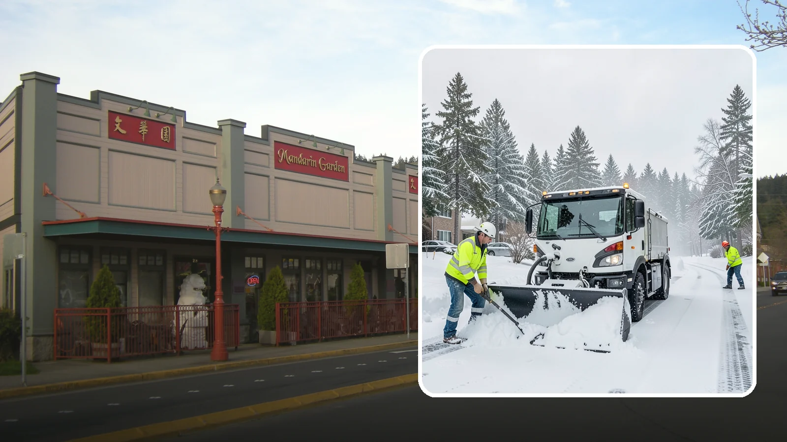 Condominium Snow Plowing in Issaquah, King County, WA - We plow condominium drive lanes, deeded parking, and entry courts so owners and their guests keep safe footing during a snow...