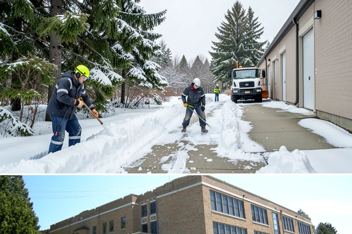 Condominium Snow Plowing in Maple Valley, King County, WA - Get on the schedule in autumn so your association is covered before the first freeze locks the courtyards in ice.