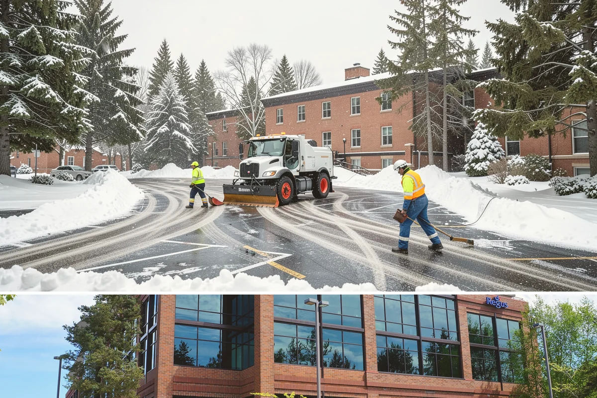 Condominium Snow Plowing in Mountlake Terrace, Snohomish County, WA - Get on the schedule in autumn so your association is covered before the first freeze locks the courtyards in ice.
