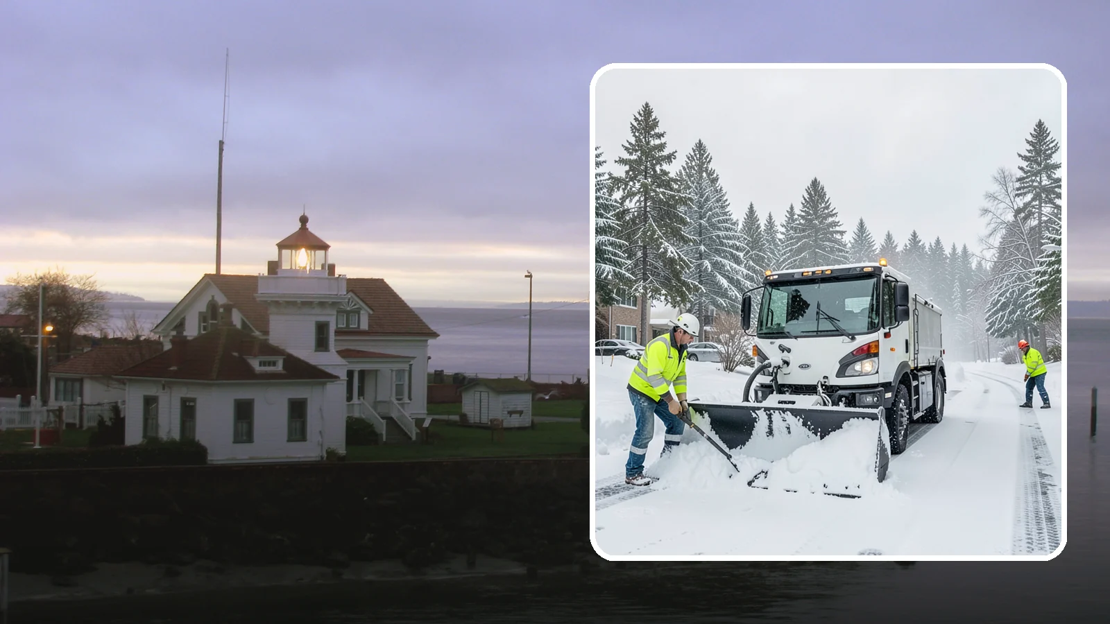 Condominium Snow Plowing in Mukilteo, Snohomish County, WA - We plow condominium drive lanes, deeded parking, and entry courts so owners and their guests keep safe footing during a snow...