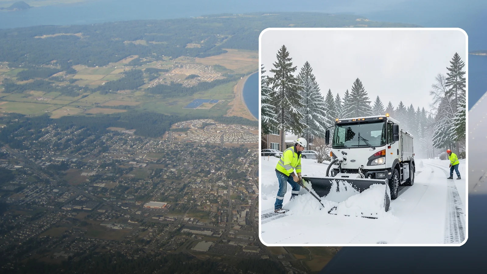 Condominium Snow Plowing in Oak Harbor, Island County, WA - We plow condominium drive lanes, deeded parking, and entry courts so owners and their guests keep safe footing during a snow...