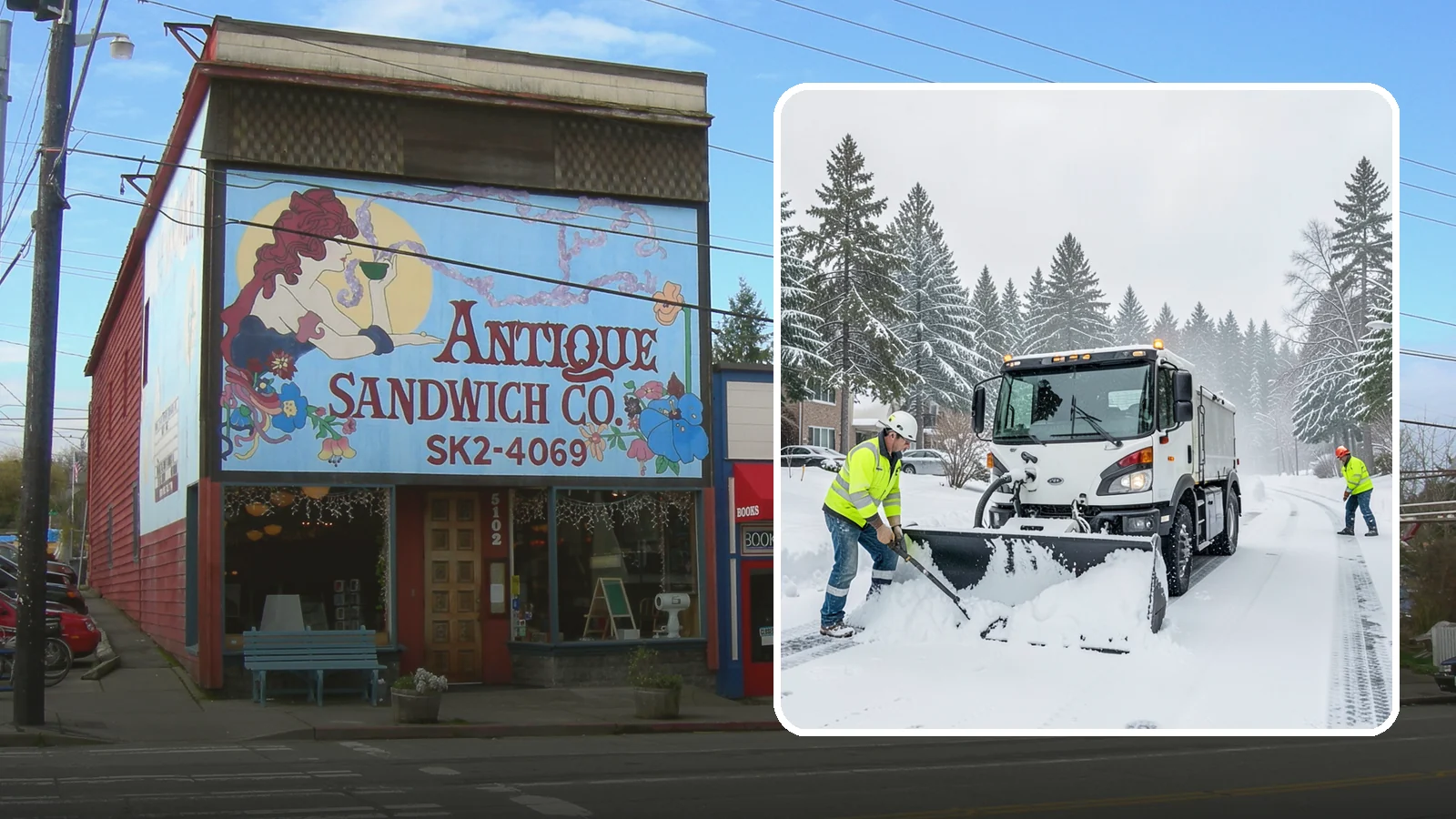 Condominium Snow Plowing in Ruston, Pierce County, WA - We plow condominium drive lanes, deeded parking, and entry courts so owners and their guests keep safe footing during a snow...