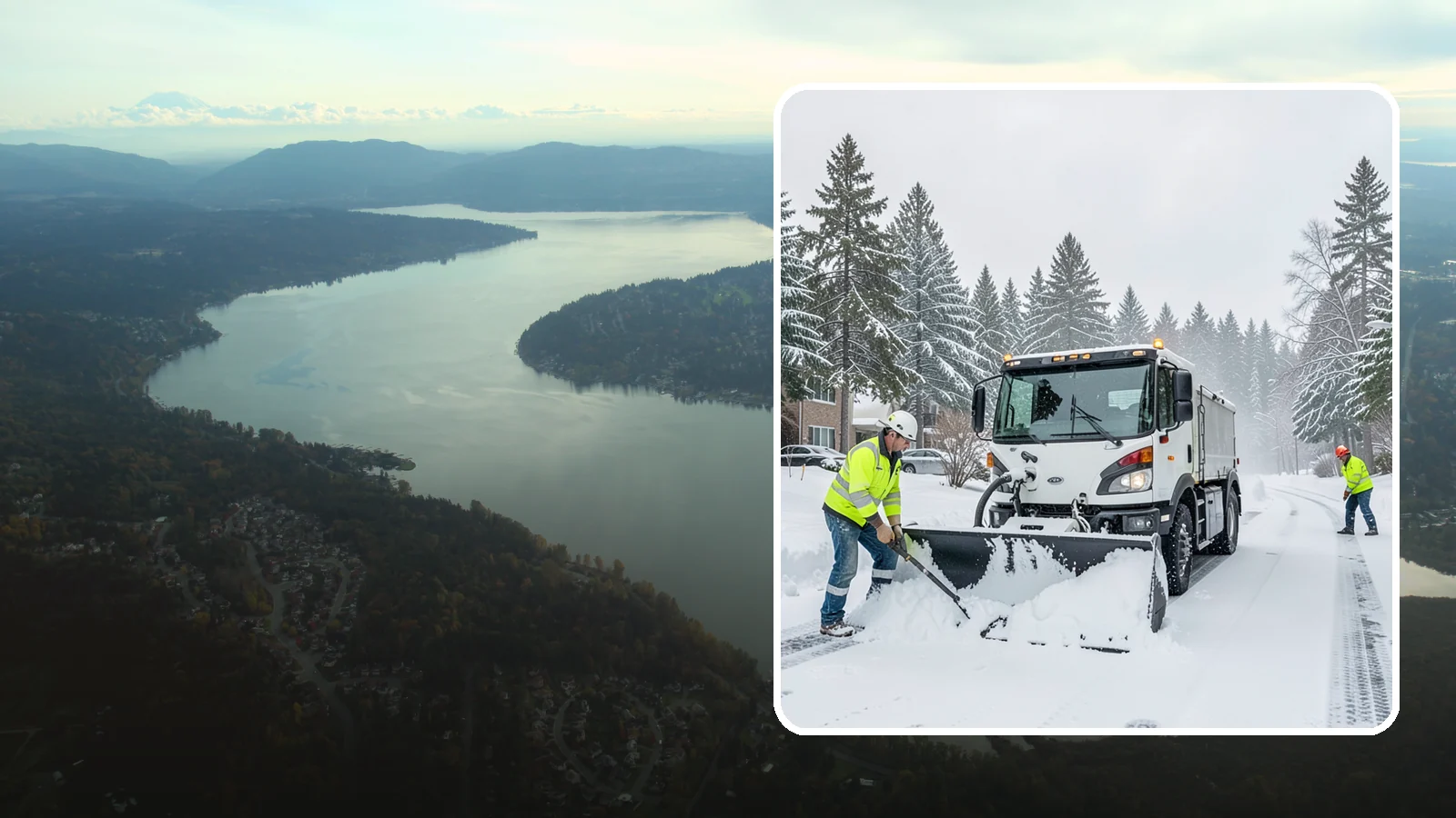 Condominium Snow Plowing in Sammamish, King County, WA - We plow condominium drive lanes, deeded parking, and entry courts so owners and their guests keep safe footing during a snow...