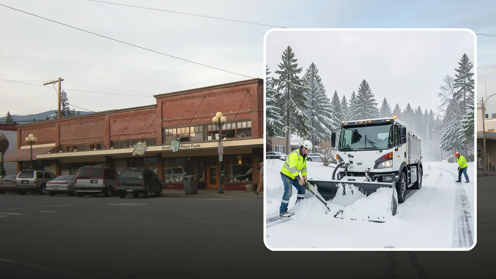 Condominium Snow Plowing in Sedro-Woolley, Skagit County, WA - We plow condominium drive lanes, deeded parking, and entry courts so owners and their guests keep safe footing during a snow...