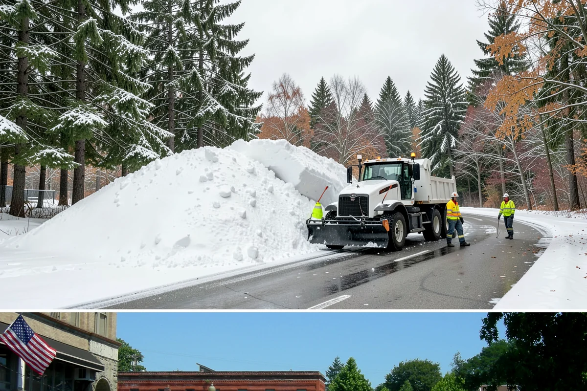 Condominium Snow Plowing in Snohomish, Snohomish County, WA - Get on the schedule in autumn so your association is covered before the first freeze locks the courtyards in ice.